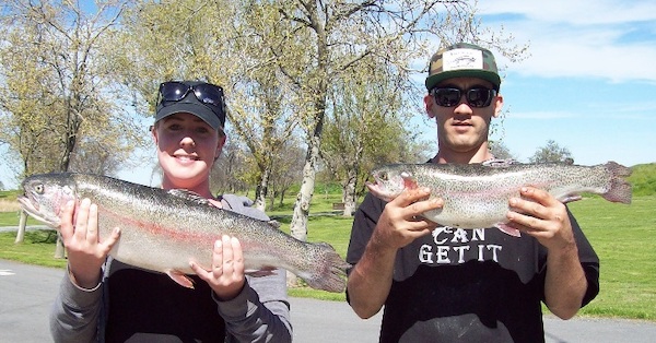 Anglers Have Been Catching Whopper Trout