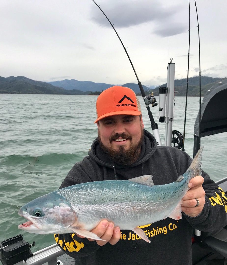 Shasta Lake trout fishing report!
