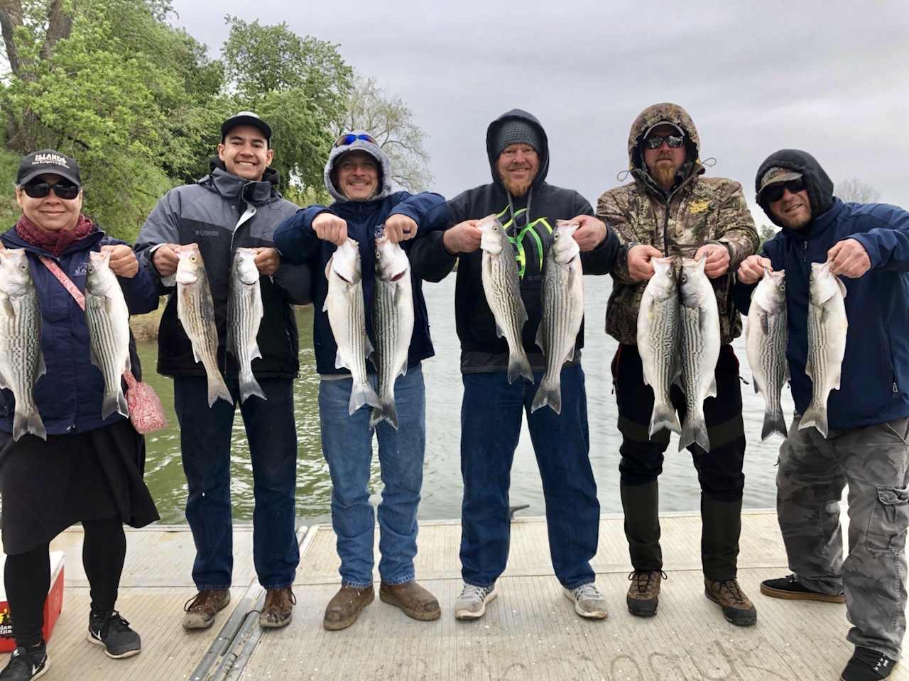 Quick Striper limits today!