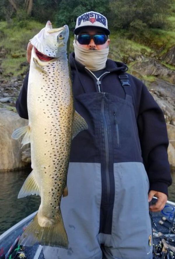 Mid April New Melones Anglers Report