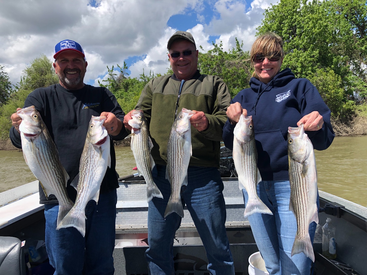 Warm sun and Striper fun!