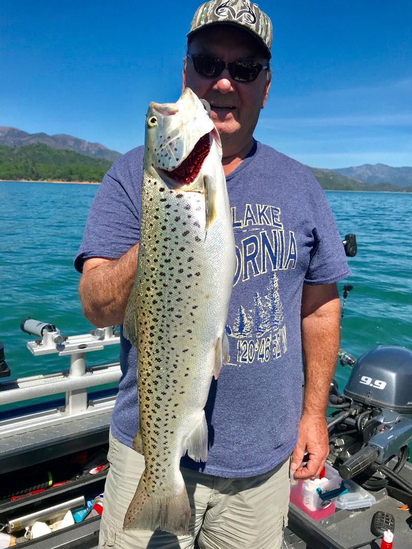 Spring warm up on Shasta Lake!