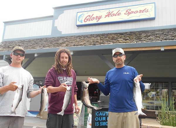 Glory Hole Sports Fishing Report