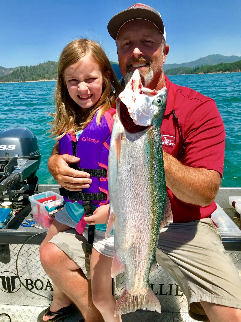 Back on Shasta after a short break for Stripers!