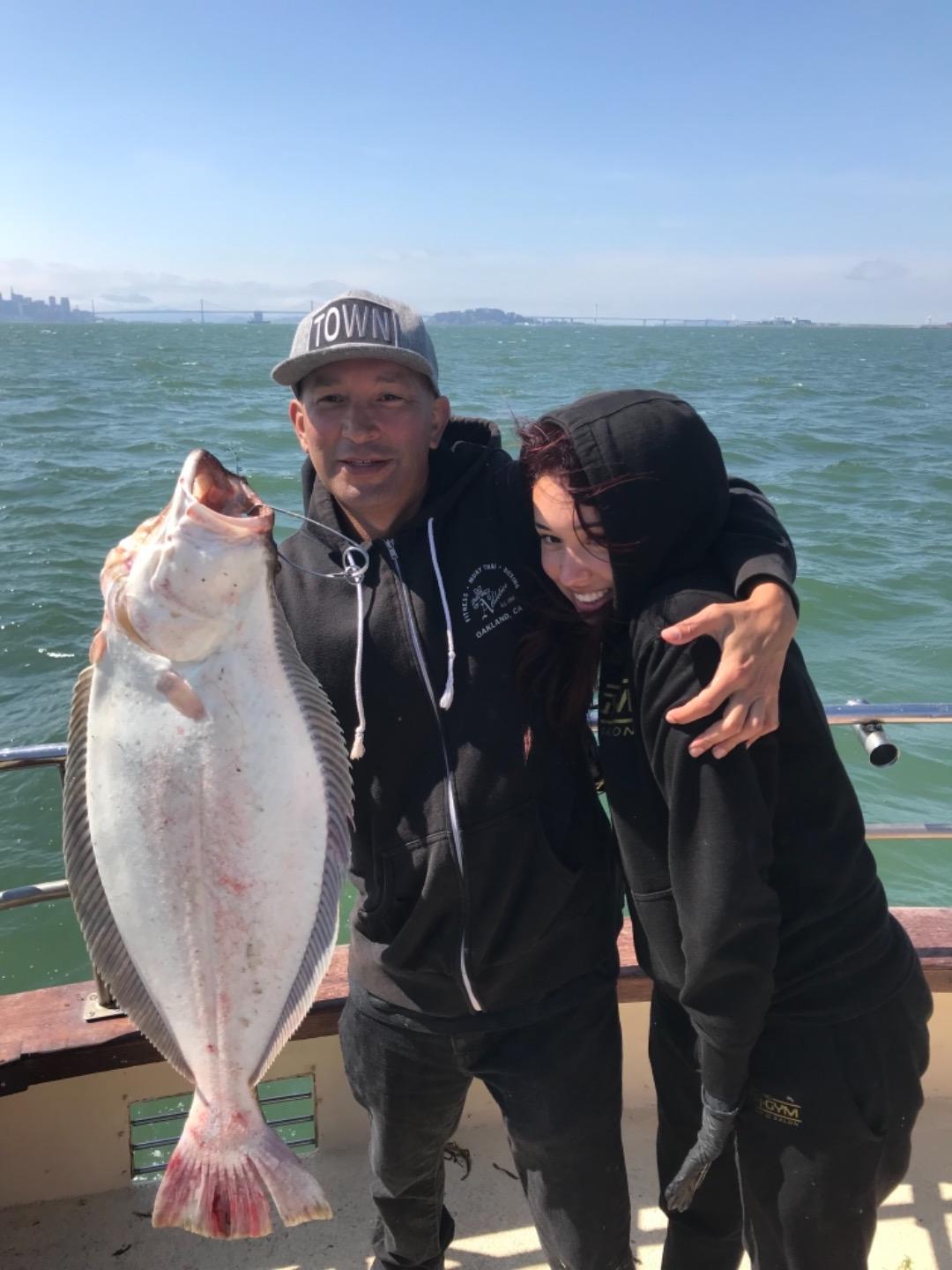 Halibut and bass action 