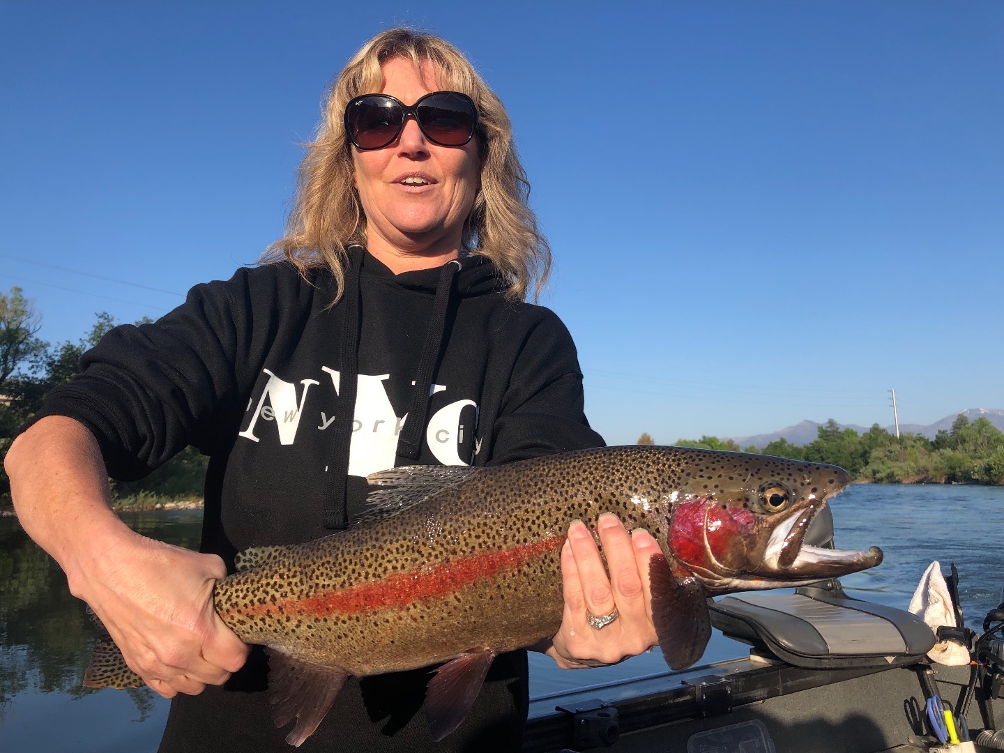 Big Sac River rainbows take center stage!