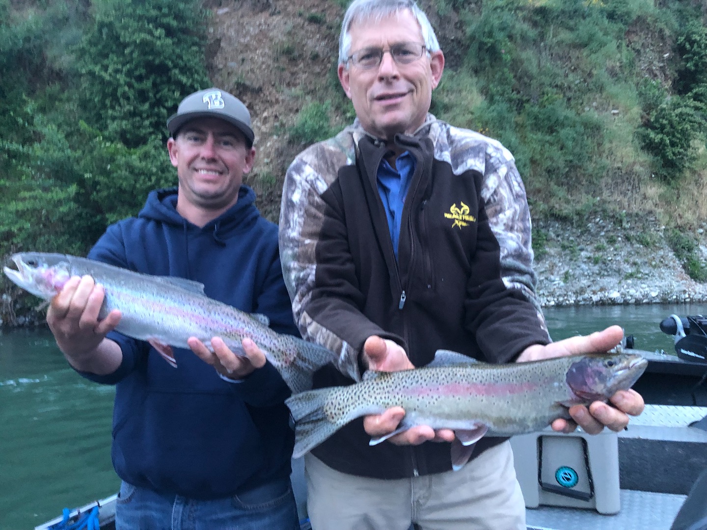 Lower Sac rainbows still on a strong bite!