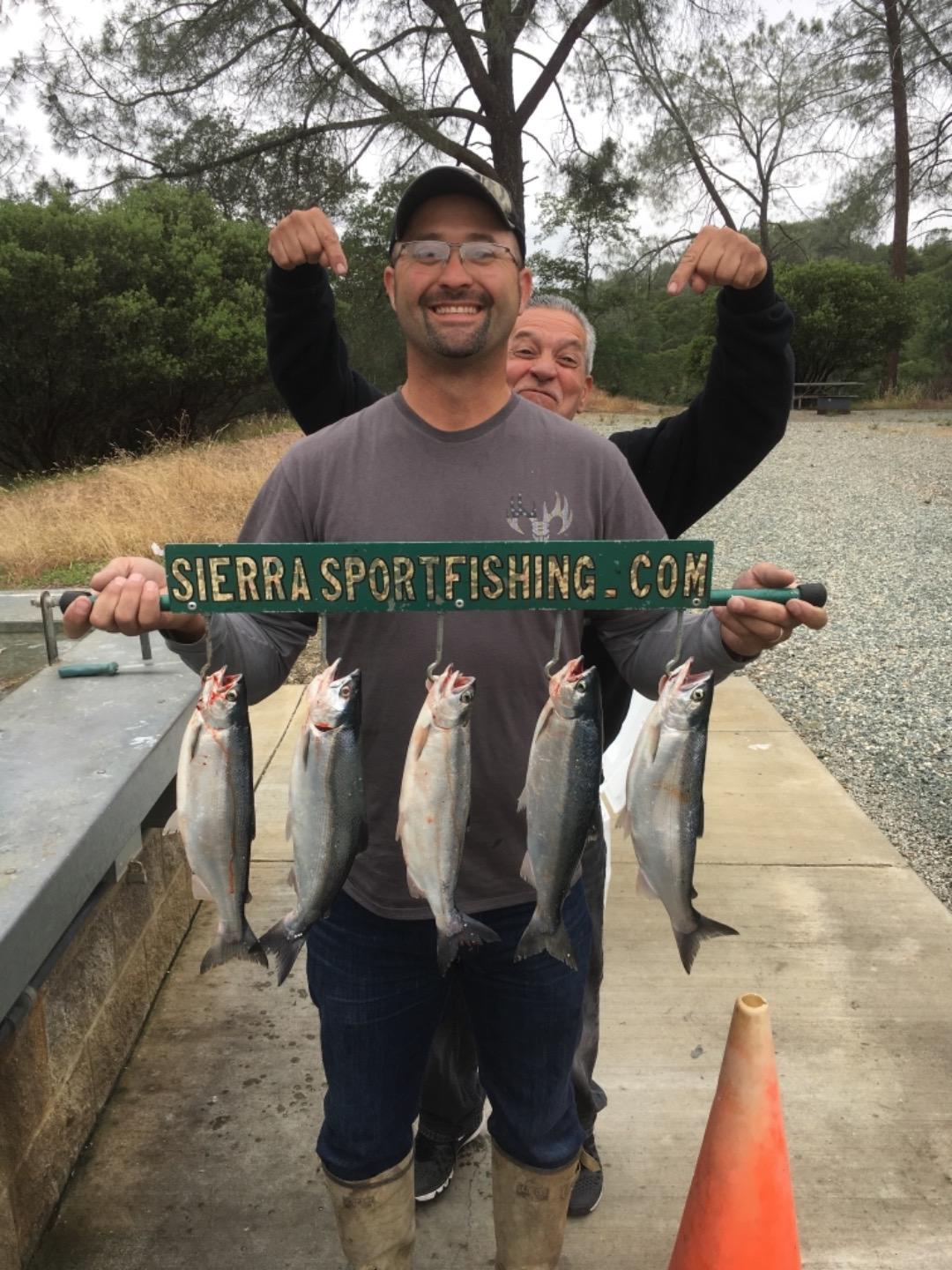 Kokanee bite still good despite incoming storm 