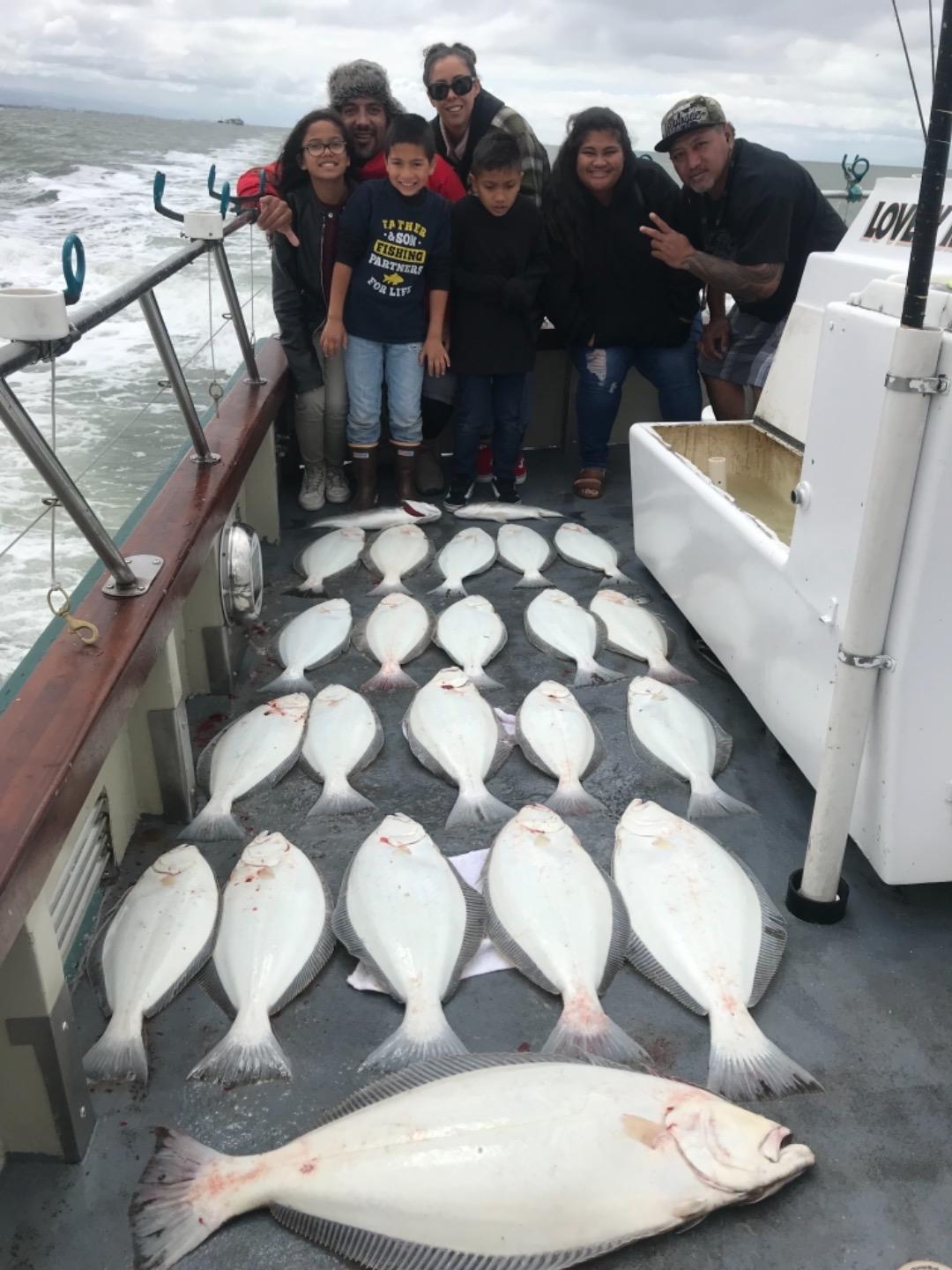 LIMITS of halibut by 10:45!!!