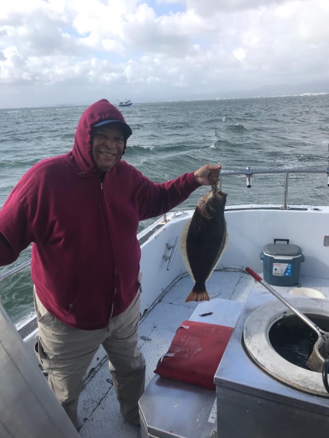 Sunday halibut in the bay