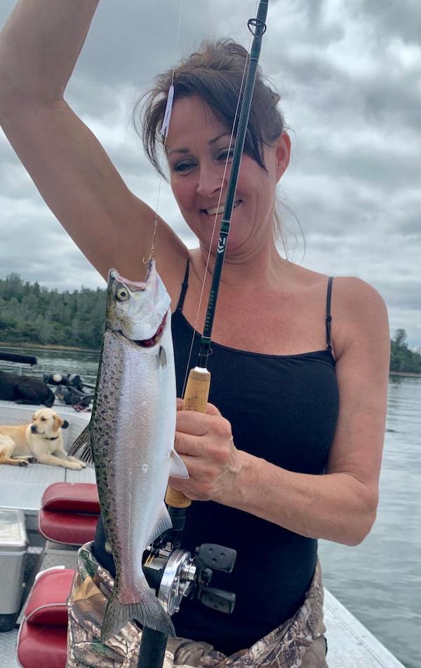 Landlocked Salmon are Biting at Lake Oroville