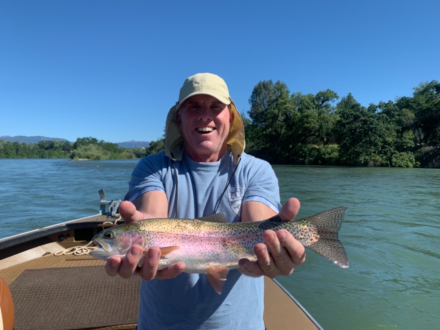 Sacramento River rainbows on the bite !!