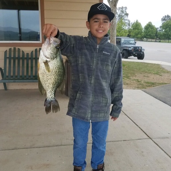 17 Pound Trout Stringer - December 31, 1969