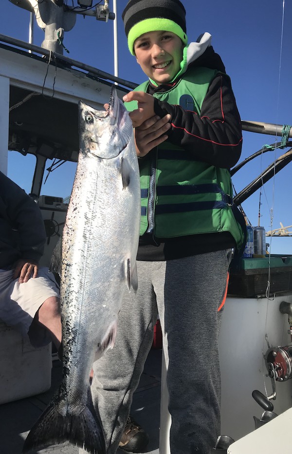 Fishing the North Coast: Eureka, Trinidad salmon fishing heating up