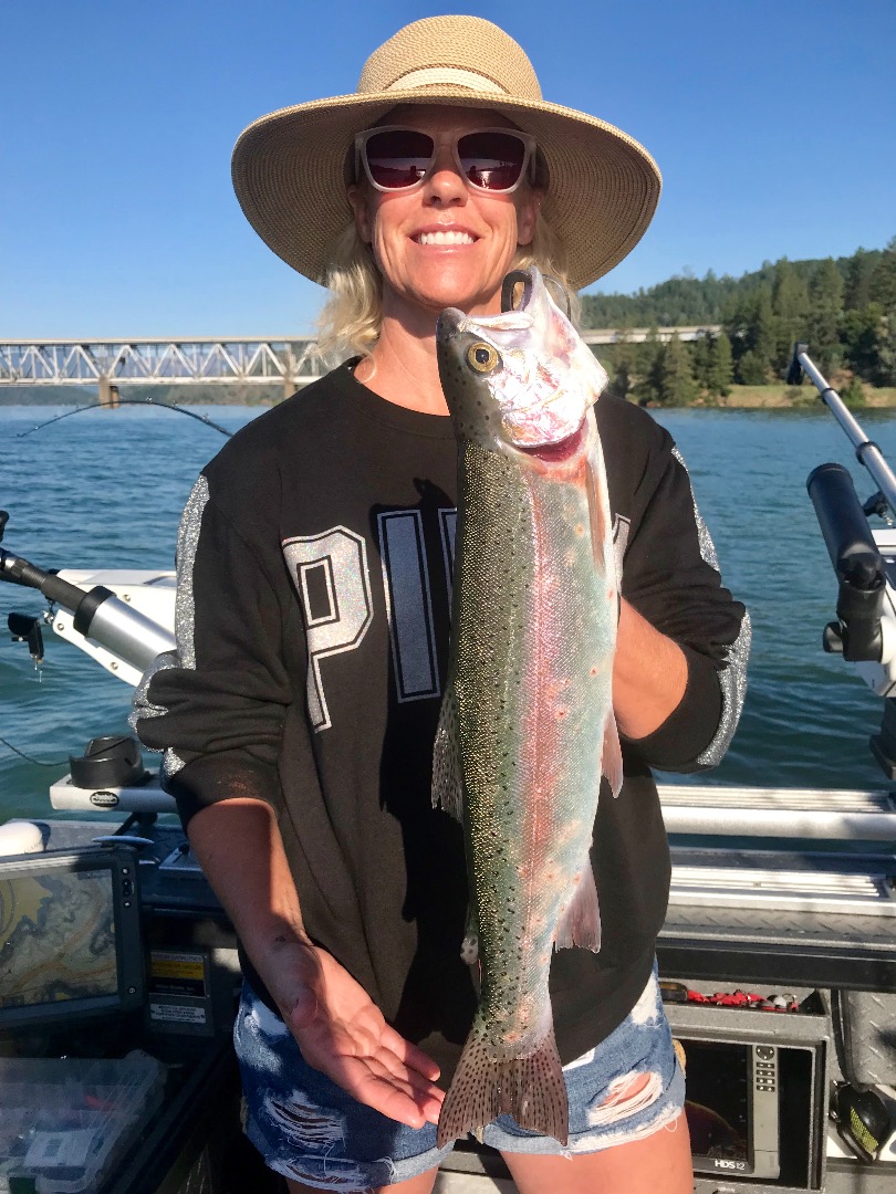 Slow improvements on Shasta Lake trout!