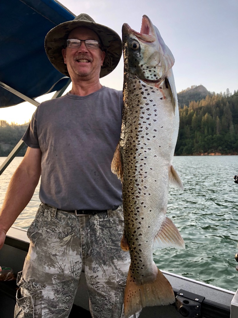 Shasta Lake lights up!