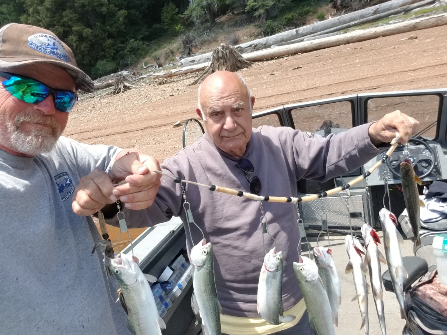 Easy limits at McCloud reservoir 