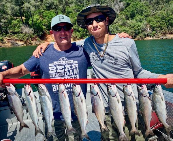 Landlocked Salmon are Still Biting at Lake Oroville