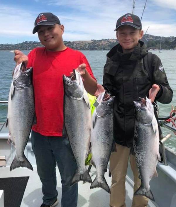 Capt. Roger Thomas Spirit Lives on as Kids Take Salmon Limits