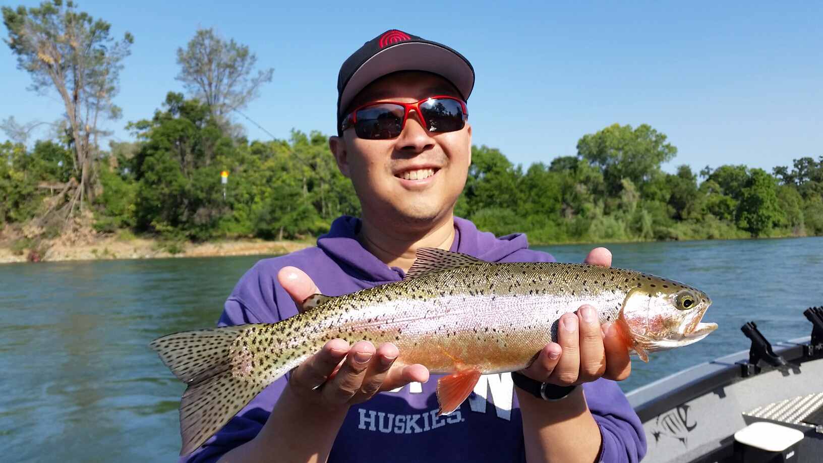 Family fun on the Redding trout grounds.