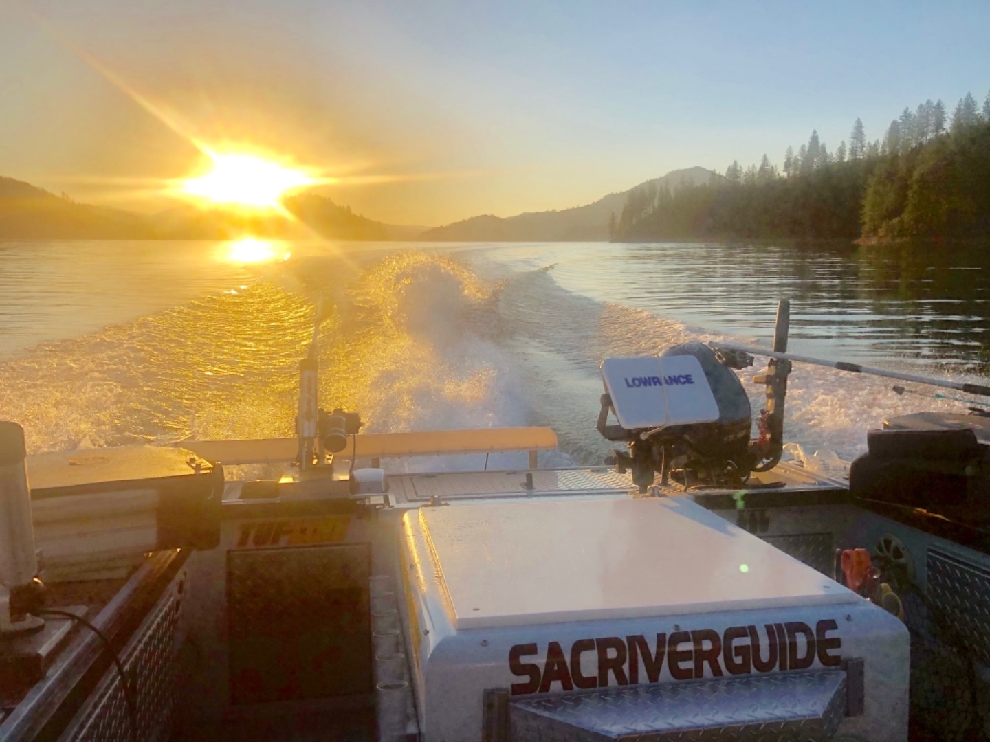 Shasta lake trifecta!