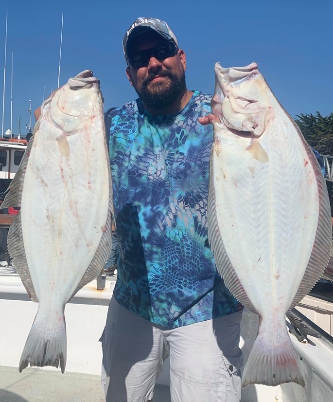 Jumbo Halibut Showed Up Again