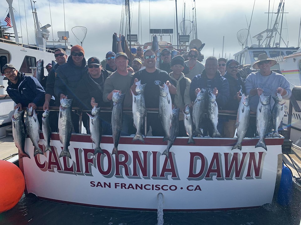 San Francisco Fire Department Station 10 Salmon Fishing!