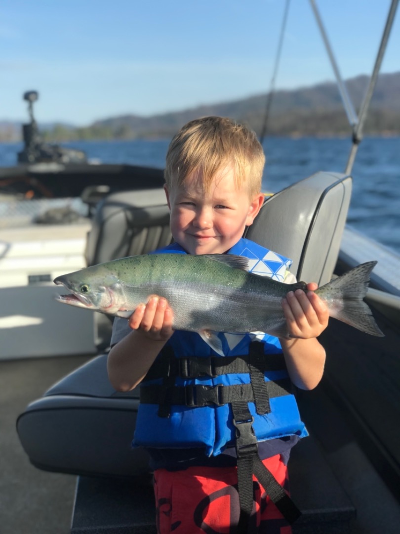 Whiskeytown Lake kokanee