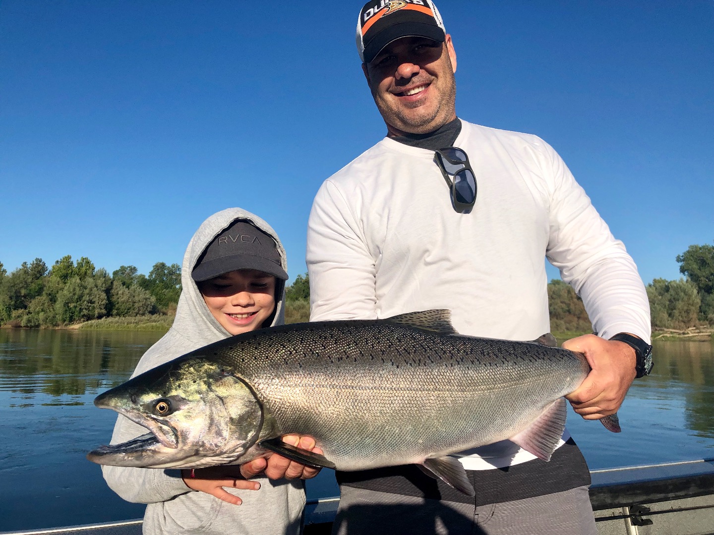 Sac River salmon got their shine on!