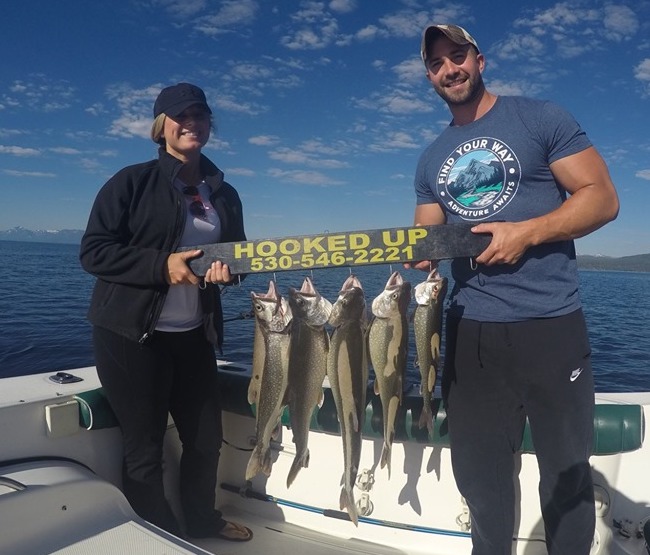 Lake Tahoe Fish Report - Lake Tahoe - Hooked Up Sportfishing Report ...