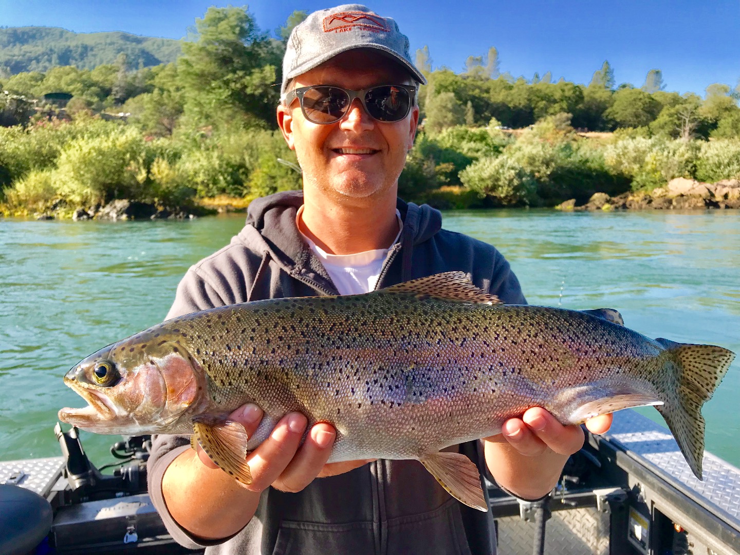 Shasta Lake tailwater fishing and big trout!
