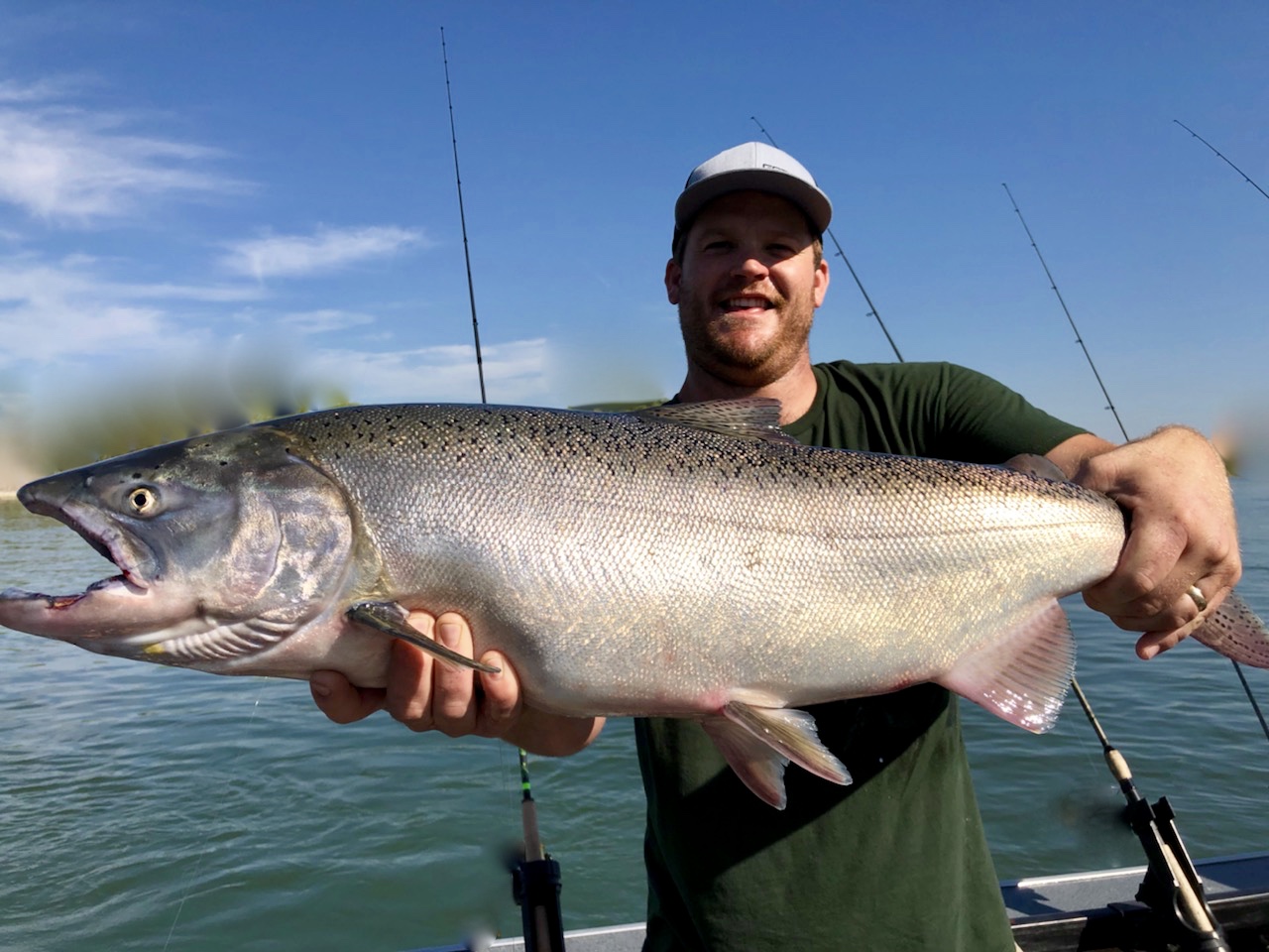 Bigger moon will pull more salmon up river soon!