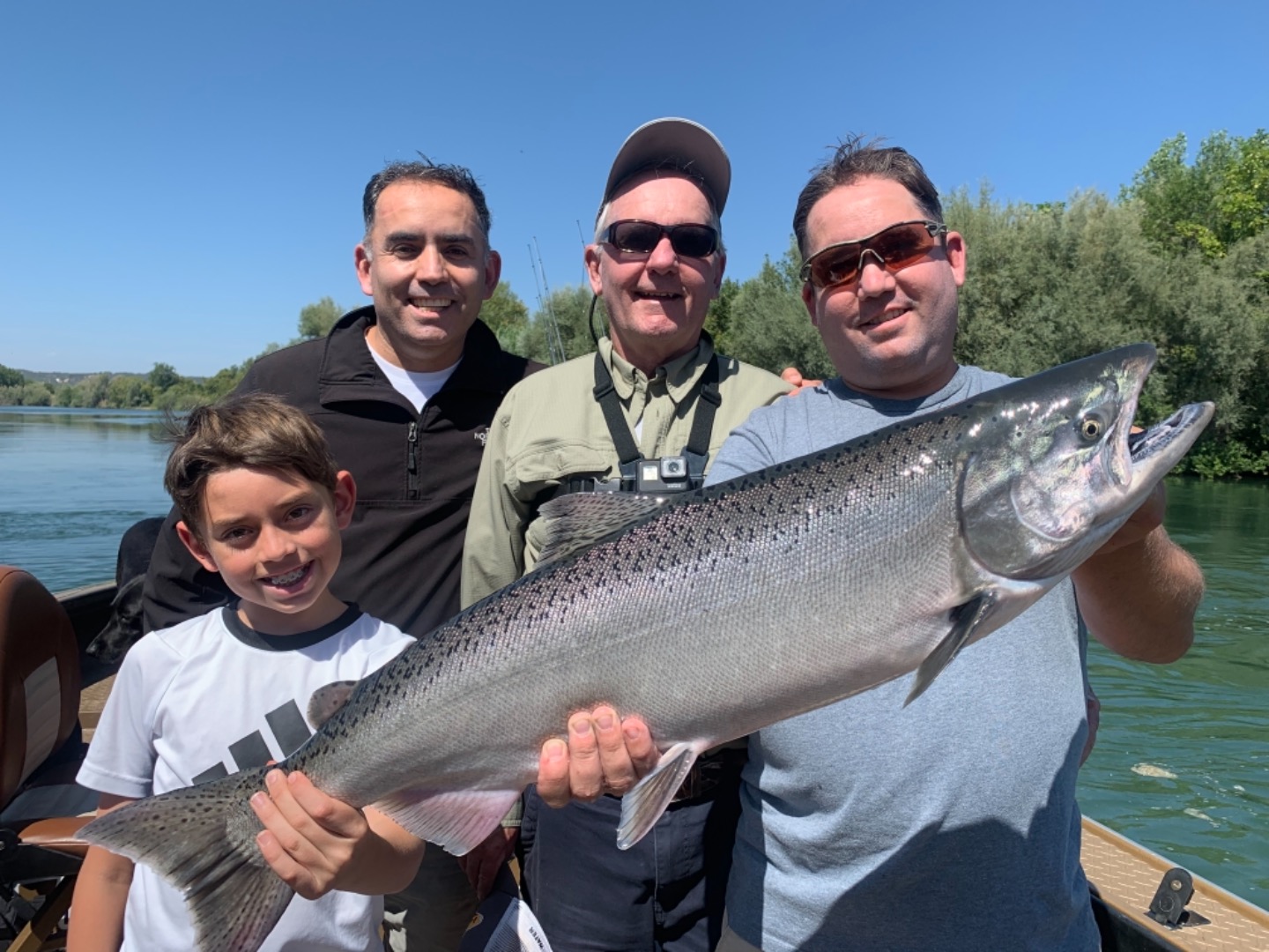 King salmon fishing