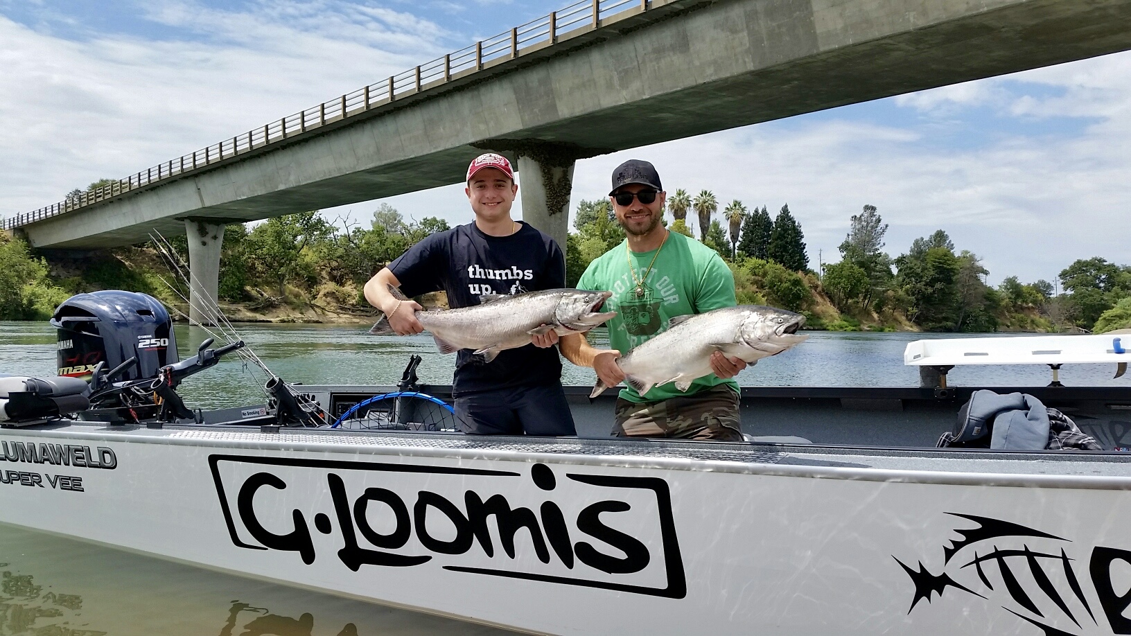 Our Captains are catching Sac salmon daily!