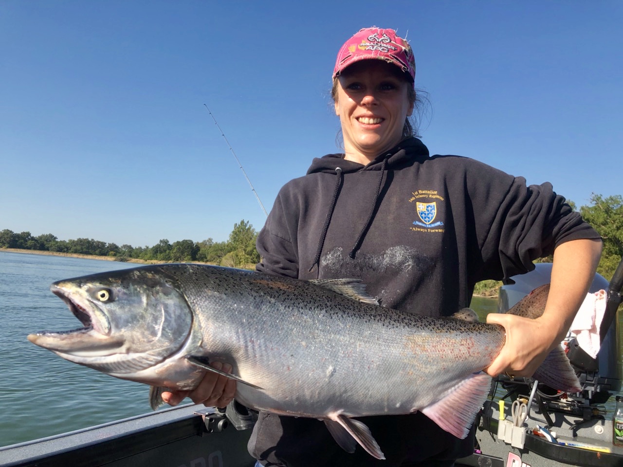 Sac River salmon on the menu tonight!