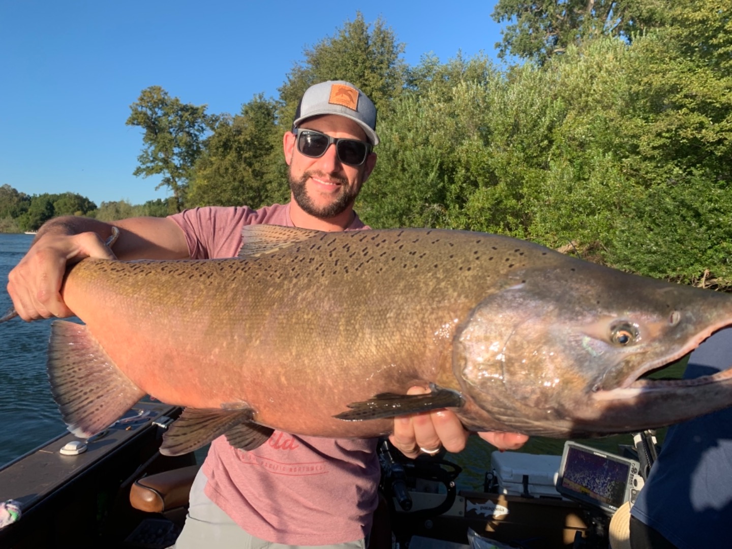 Windy but still getting big kings