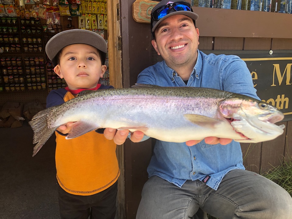 Lake Mary Marina - Take a moment to check out this gorgeous stringer of fish  caught by Ryan and Lauren Erickson of Riverside, CA. What a great catch!