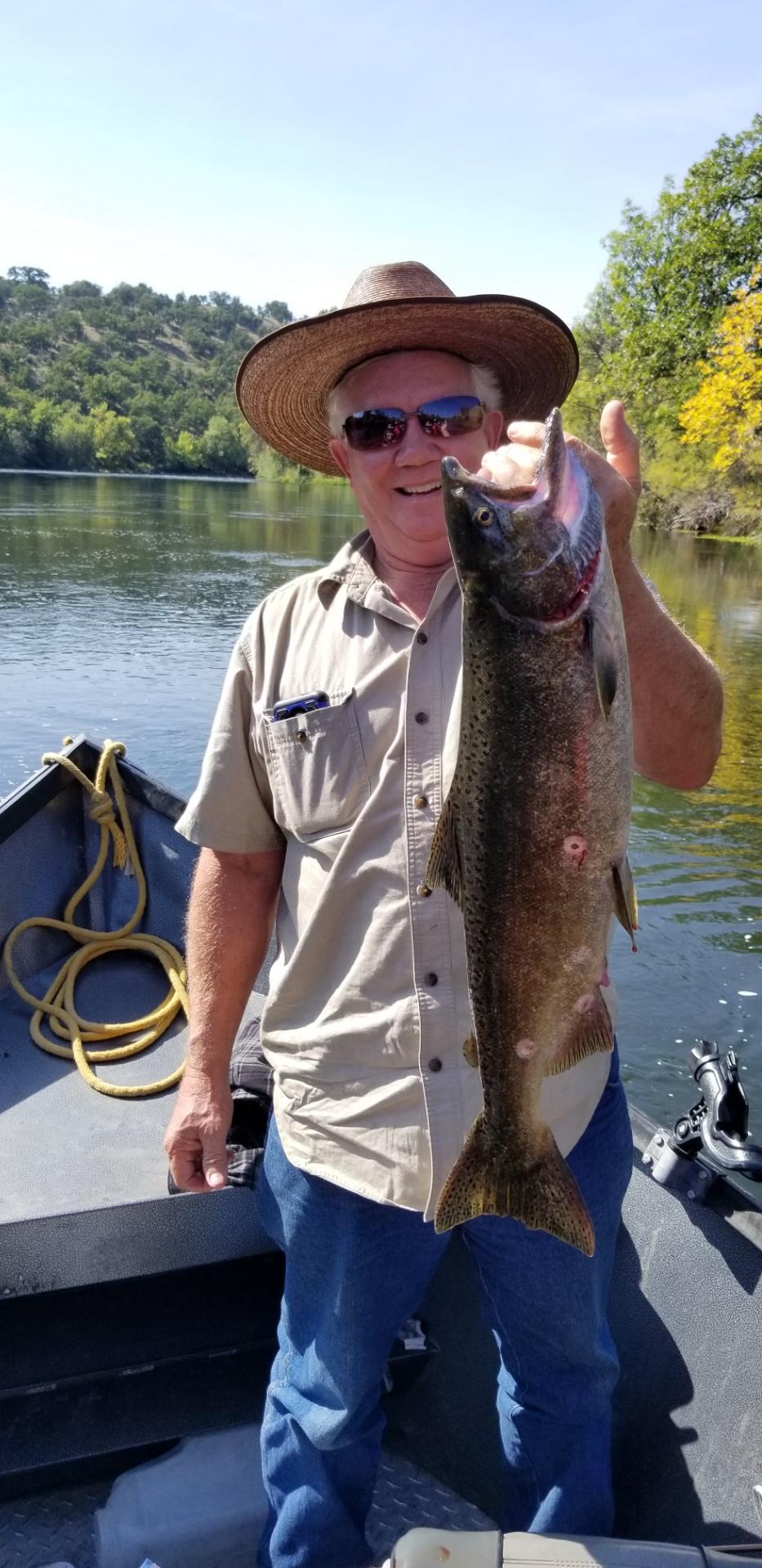 First  Salmon on the Upper Klamath 