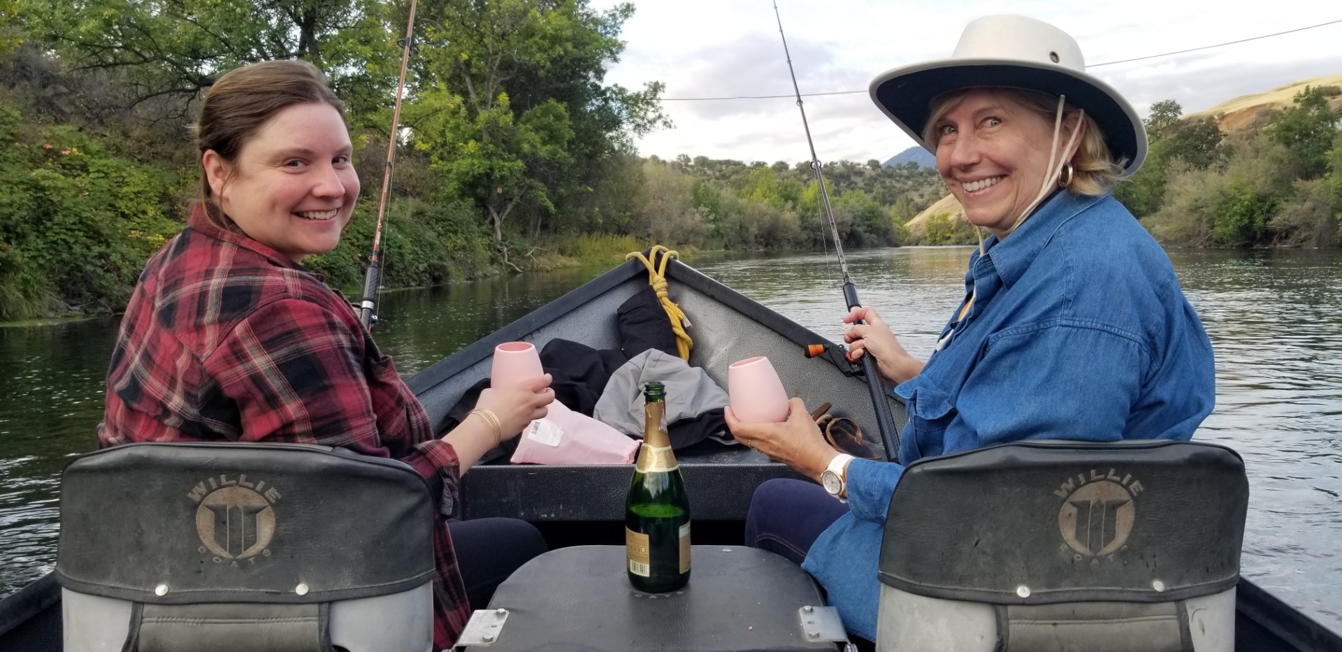 Good times on the Klamath and fish too!