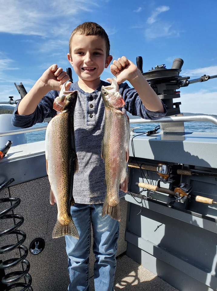 Great Day of Fishing on Lake Davis