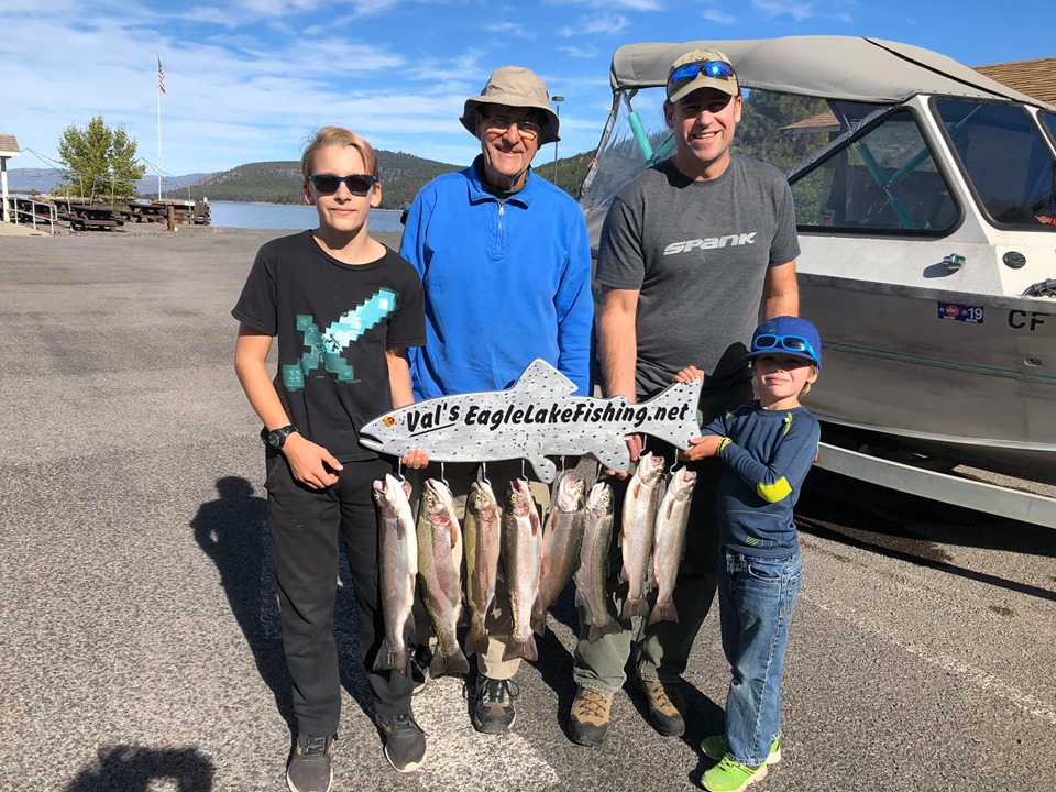 Rainbow Stringer Weighing in at 22 Pounds