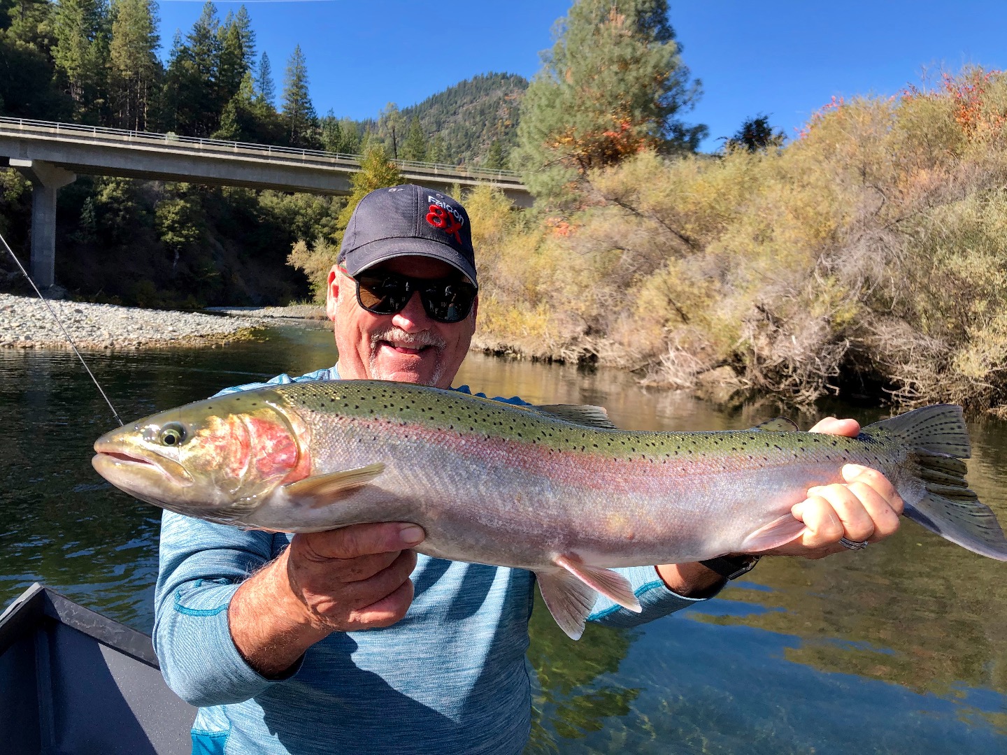 Trinity River Steelhead fishing!