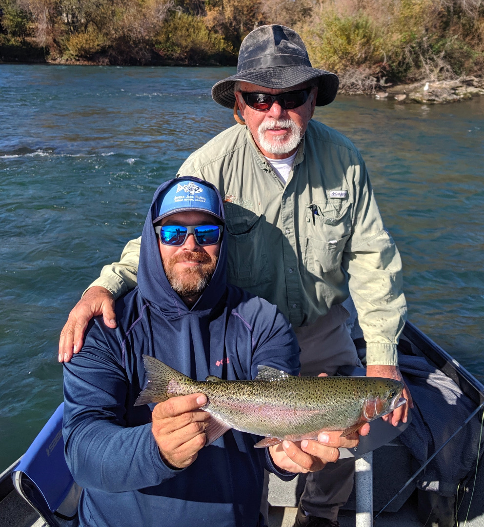 Sacramento River Trout on Fire