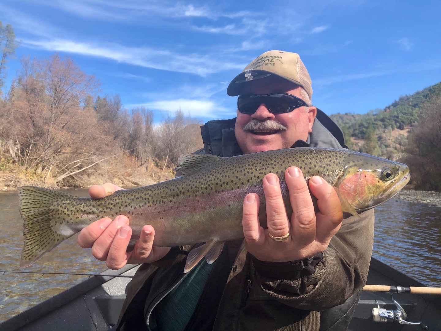 Same story, different day on the Trinity River.