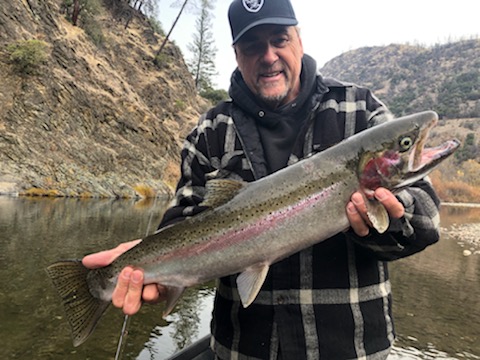 Steelhead bite still good in the low water!