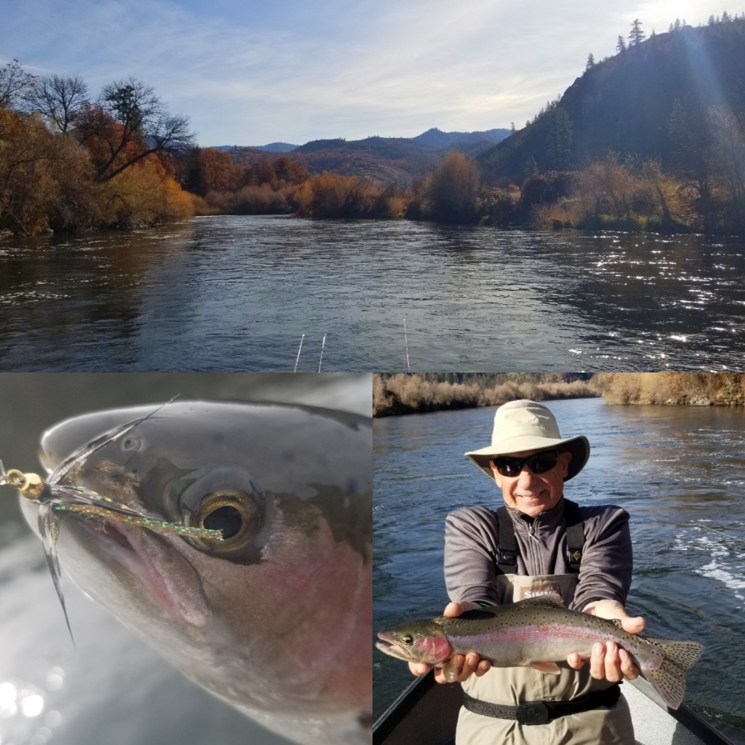 Catching with Al on the Klamath