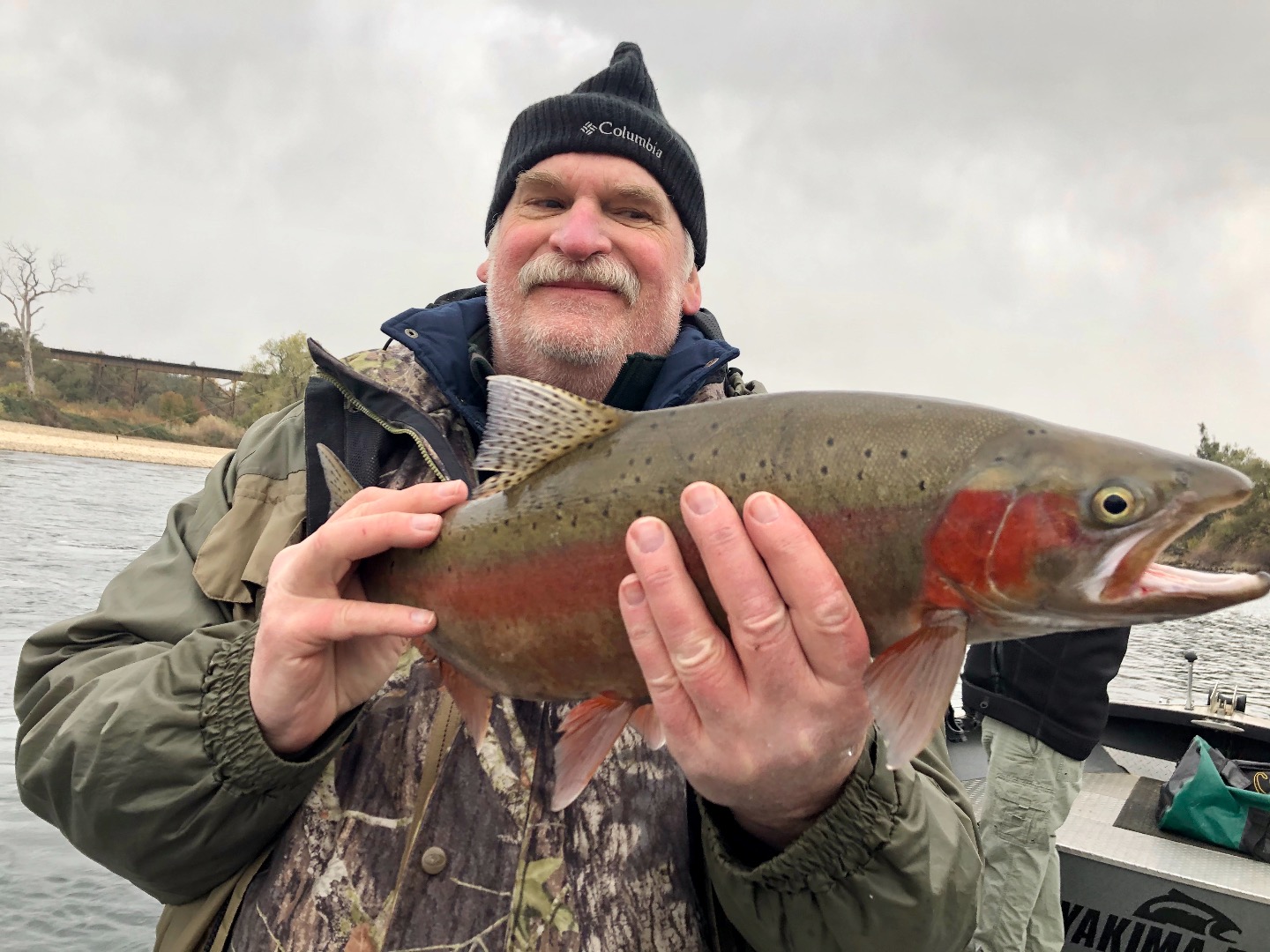 Big day on the Lower Sac steelhead/trout grounds