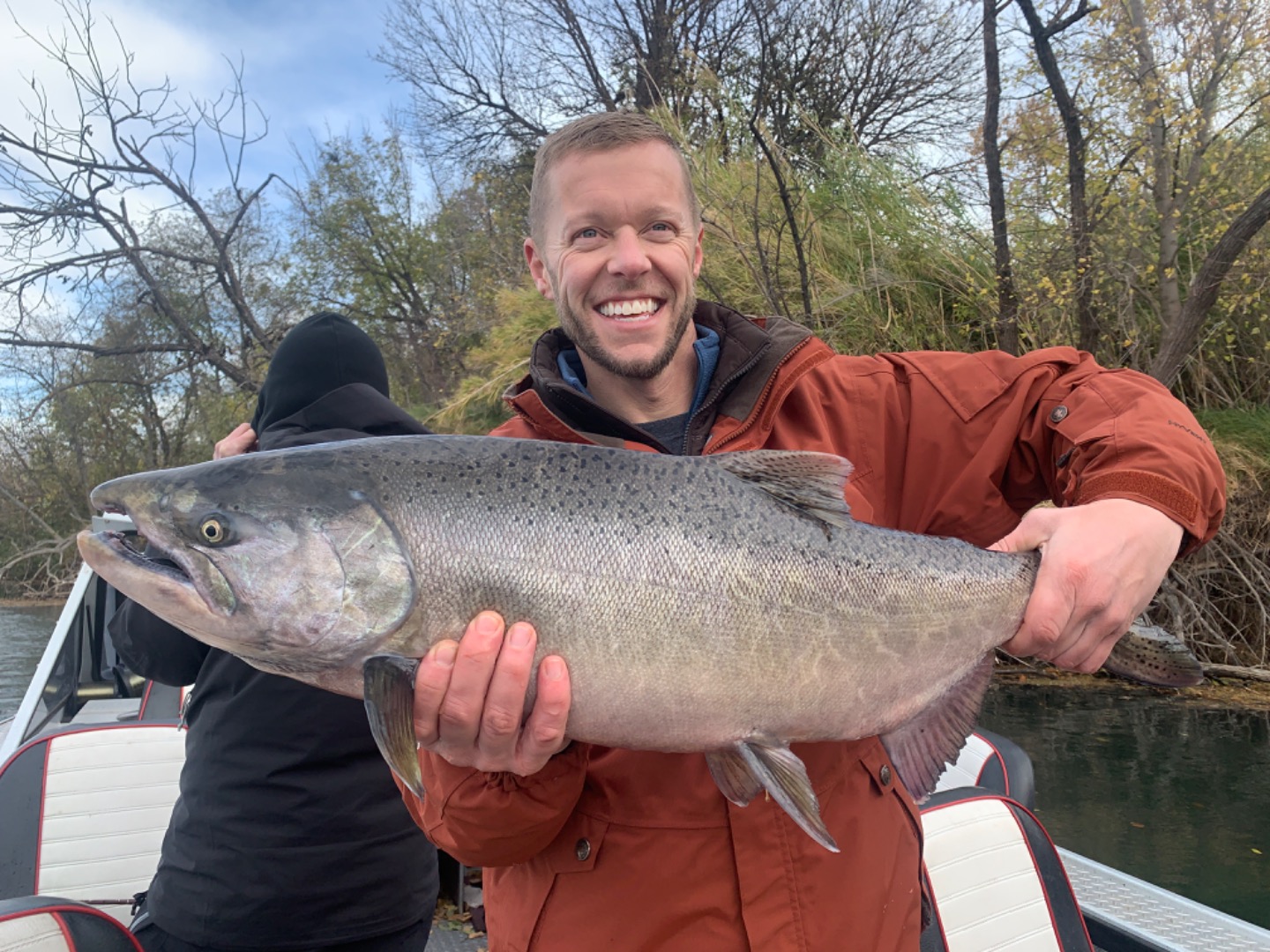 fishing planet trophy chinook salmon california using spoons