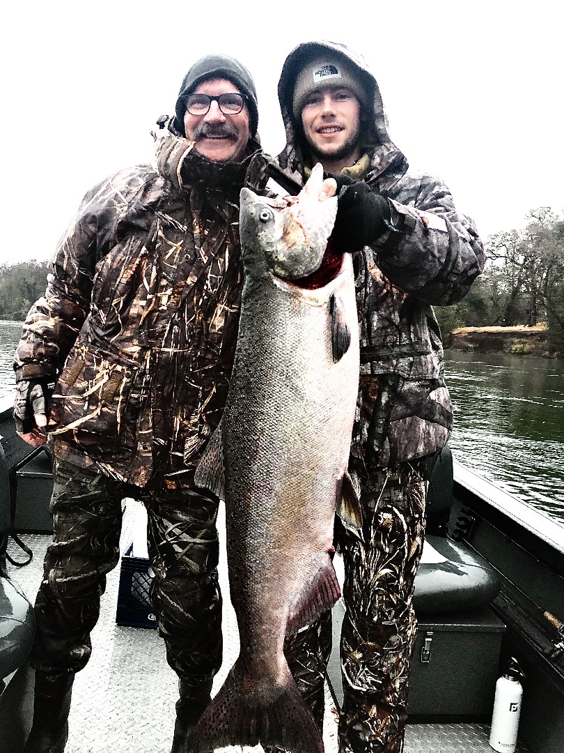 Sac River late fall salmon just keep coming!