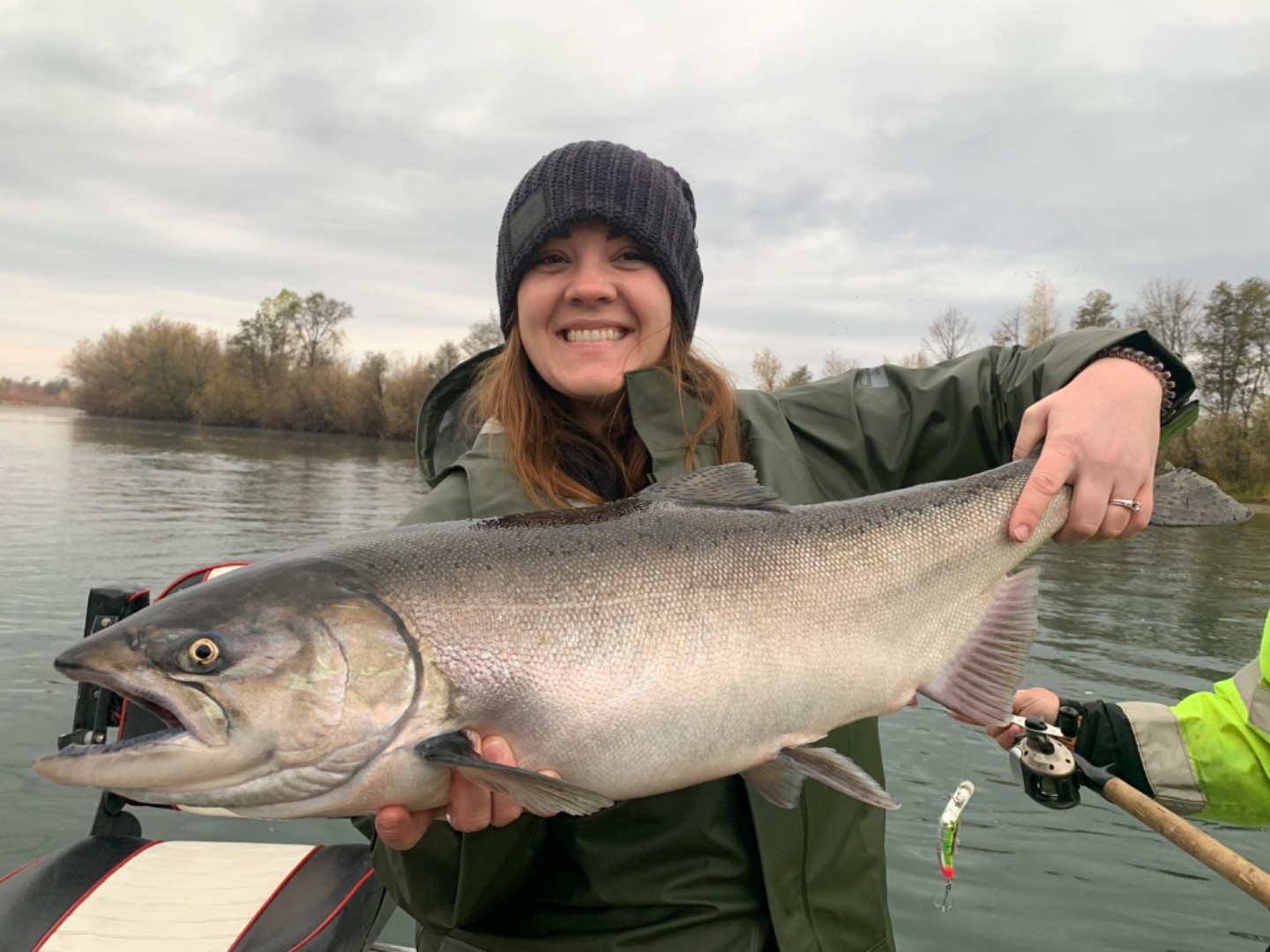 King salmon late fall fishing